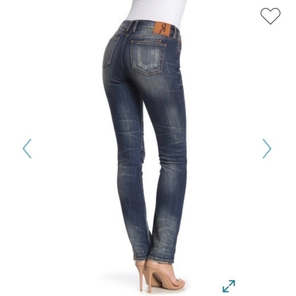 Rock Revival NWT Designer Mid Rise Distressed Jean - Picture 2 of 16